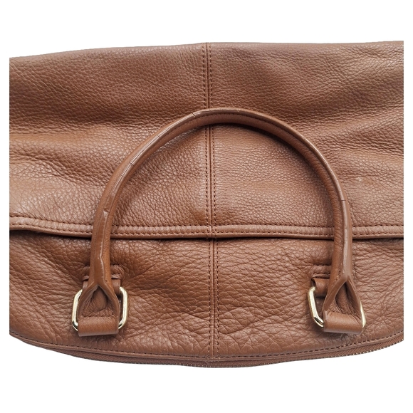 Calvin Klein Convertible Pebbled Leather Crossbody Bag - Picture 5 of 10